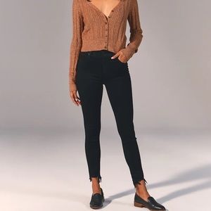 Abercrombie & Fitch Simone high rise ankle jeans